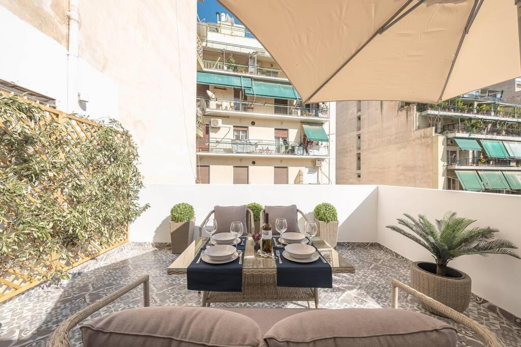 Ferienwohnung The Boutique Athen Exterior foto
